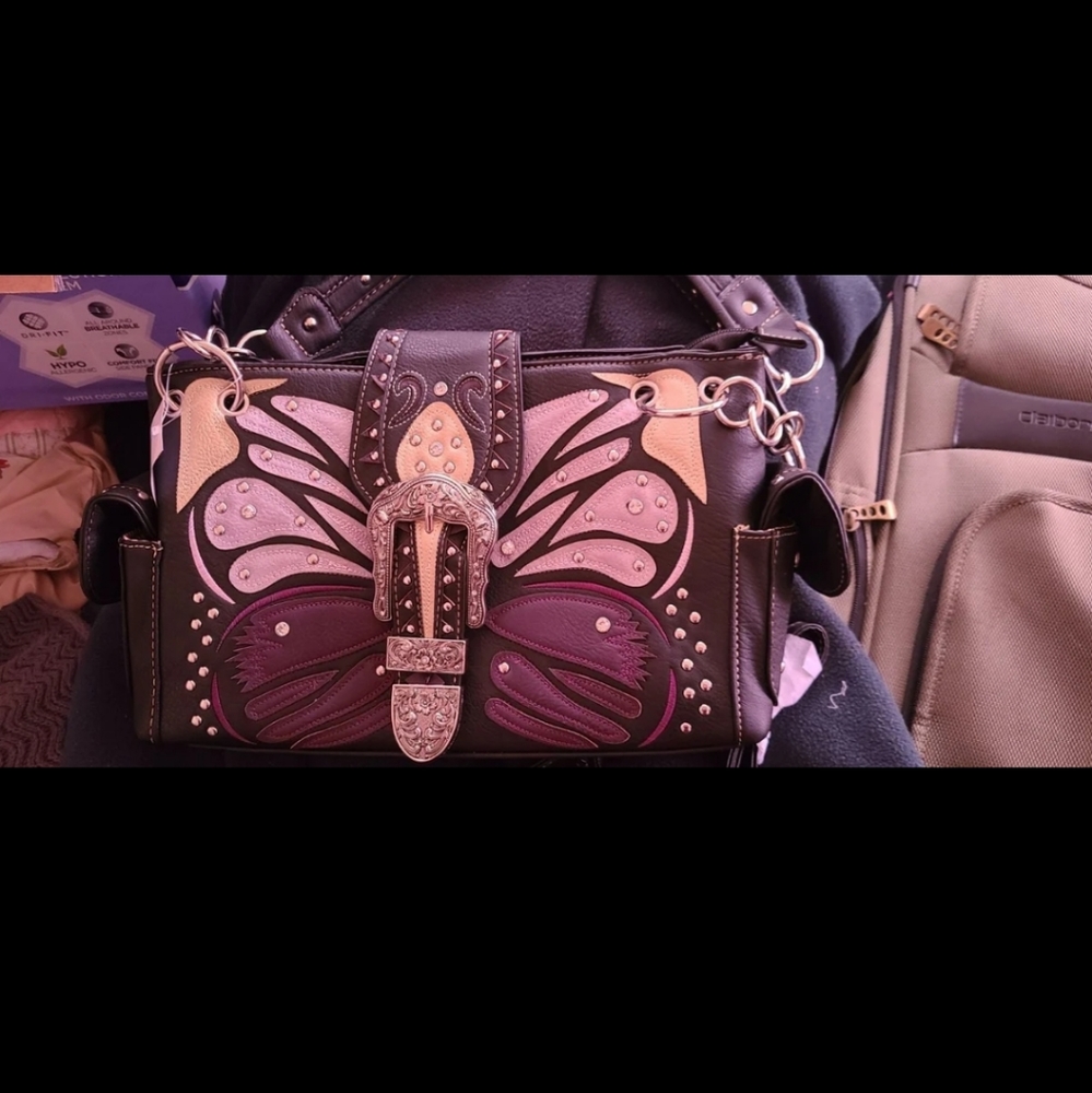 Justin West western style purse